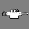 Key Clip W/ Key Ring & Pi Beta Phi Key Tag